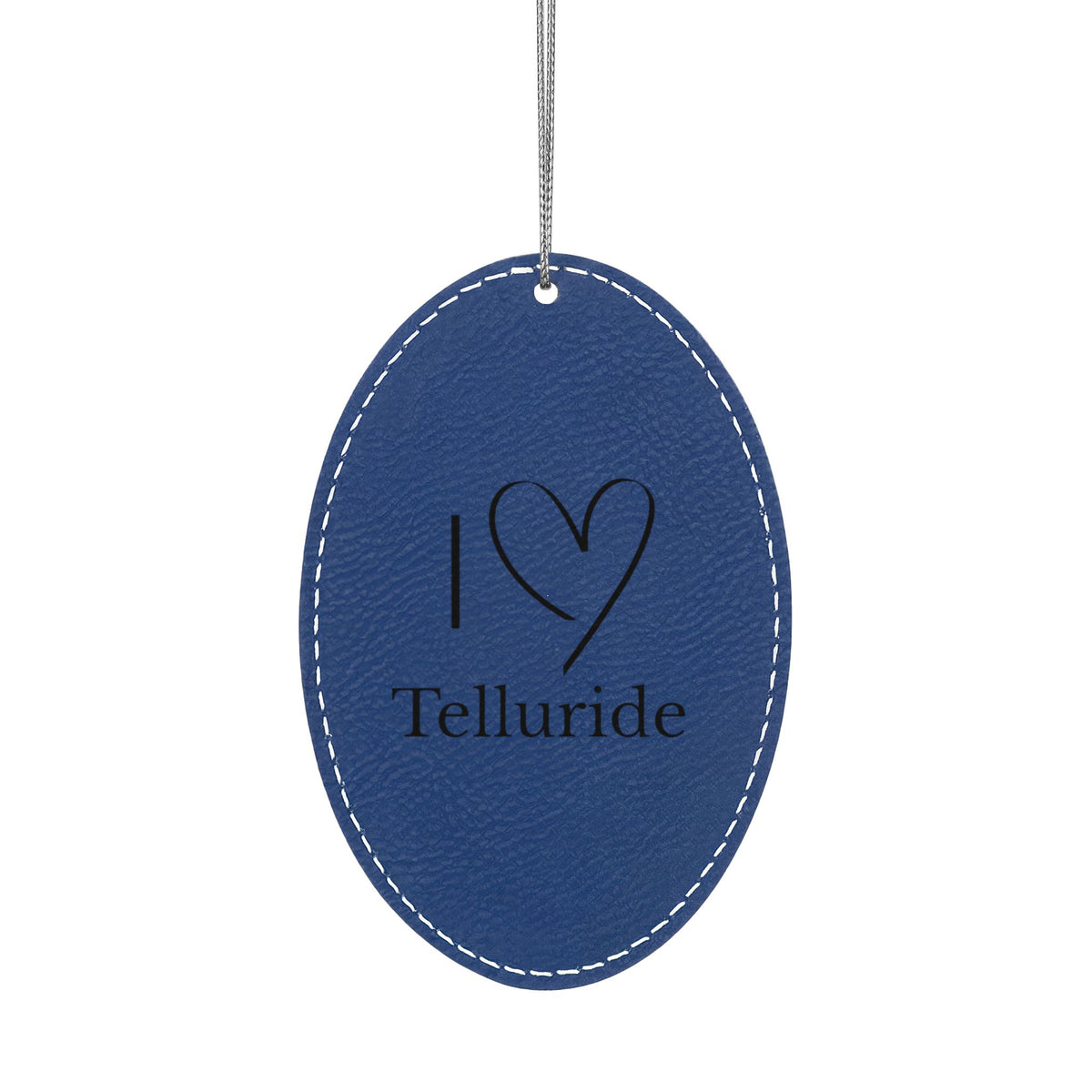 Leatherette Ornament, 3 Shapes (Engraving)