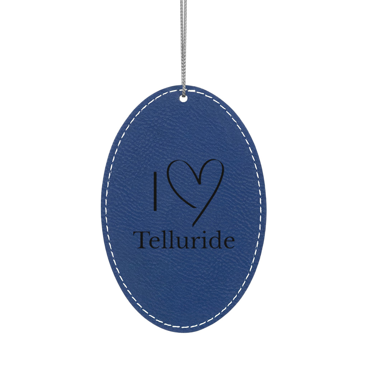 Leatherette Ornament, 3 Shapes (Engraving)